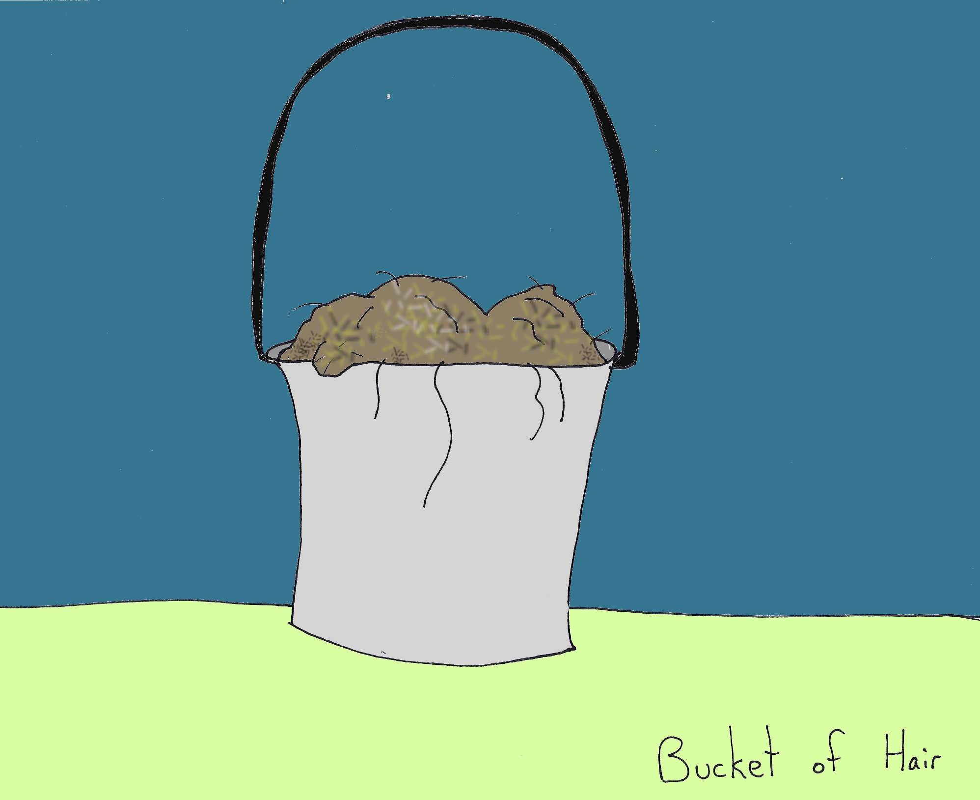 bucket hair