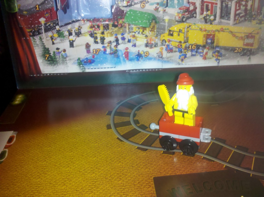 lego train advent calendar